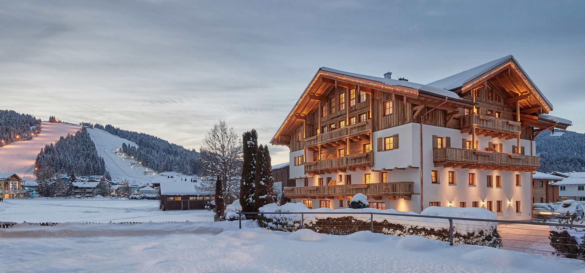 Aparthotel Rainerhof on the Flachau ski slopes